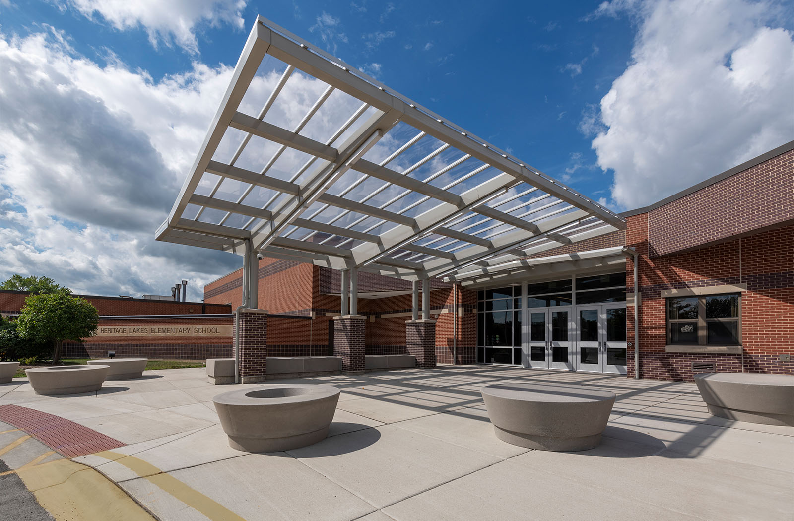 Jay Stream-61400a-32x36-Entrance Canopy-Education