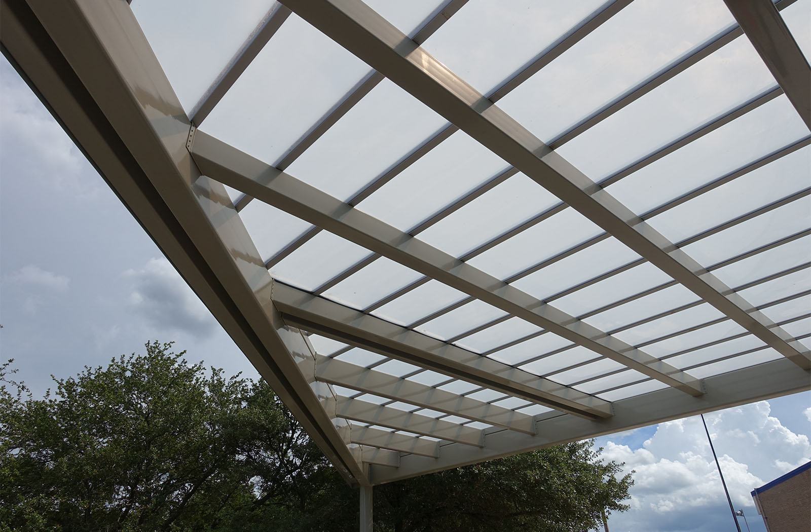 Memorial Jr High-56327d-x-Entrance Canopy-Education