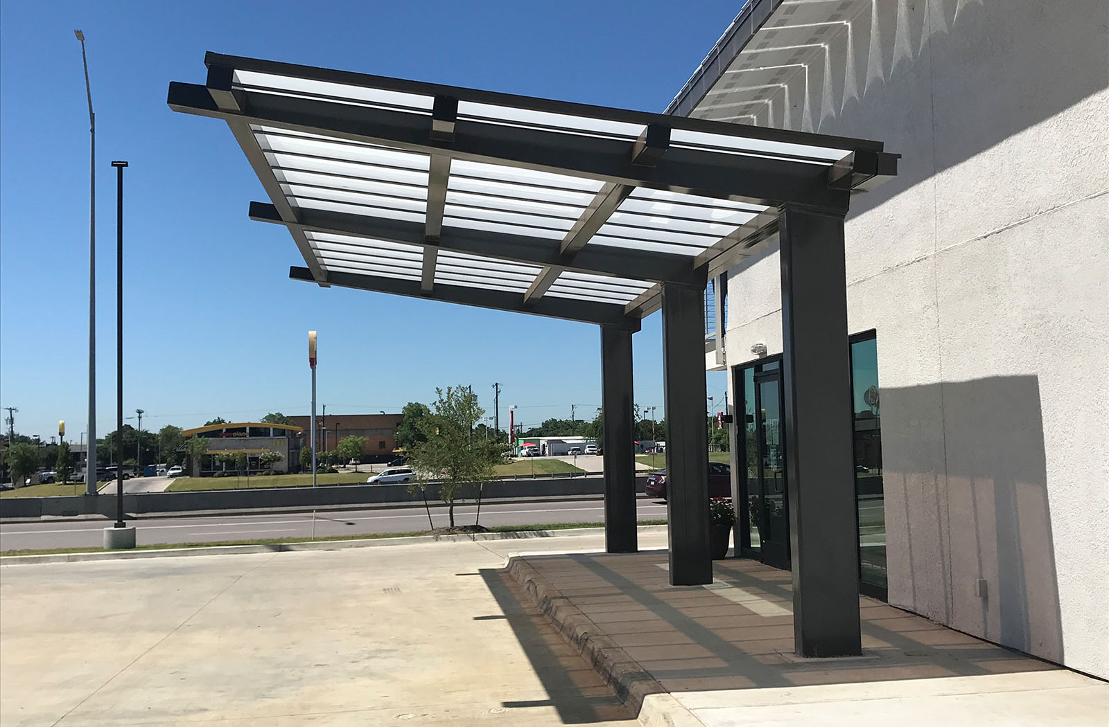 Motel 6-62182b-x-Entrance Canopy-Hospitality
