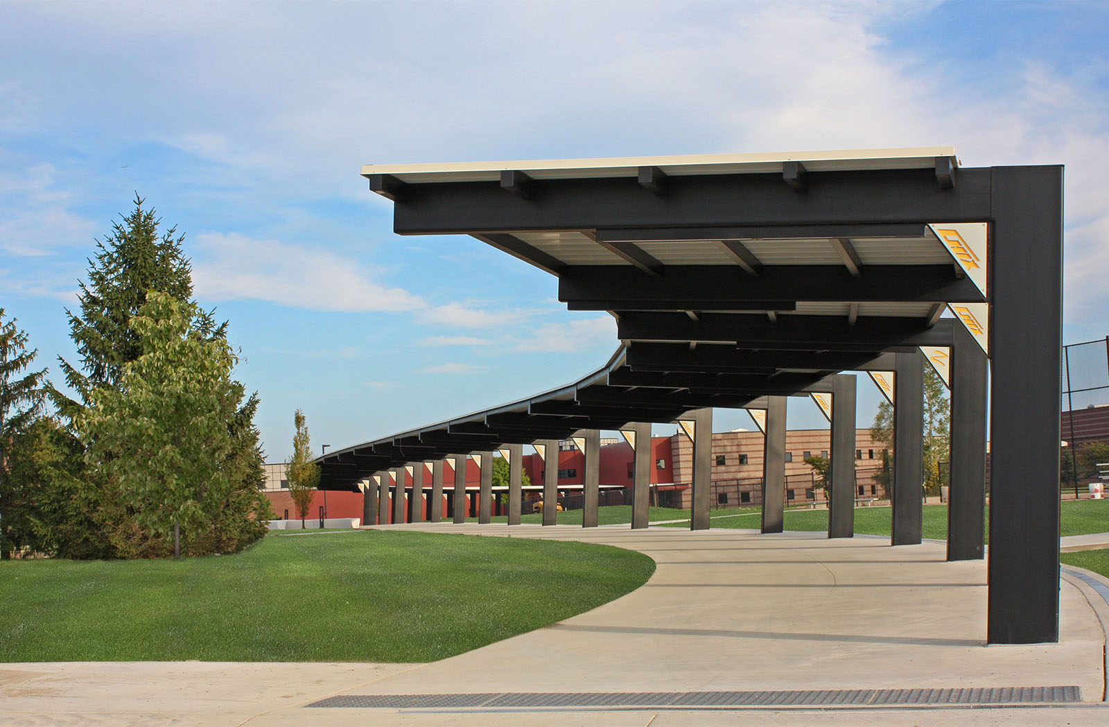 Zeeland High-xxxxxxa-x-Walkway Covers-Education