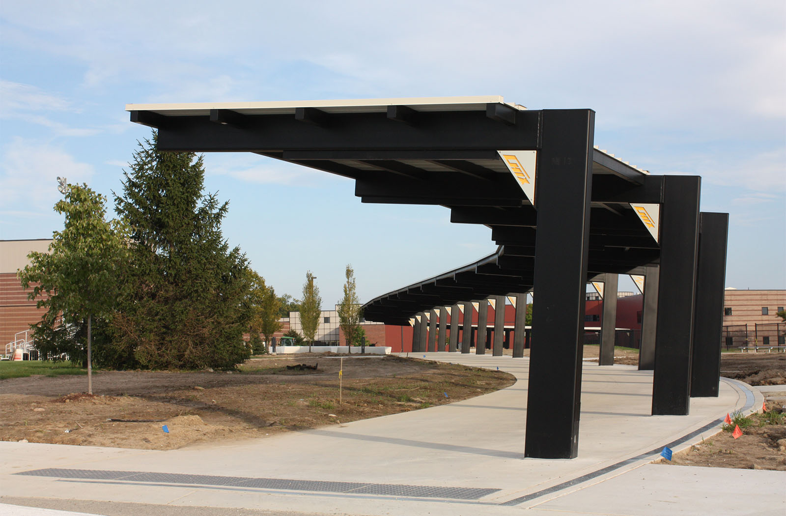 Zeeland High-xxxxxxb-x-Walkway Covers-Education