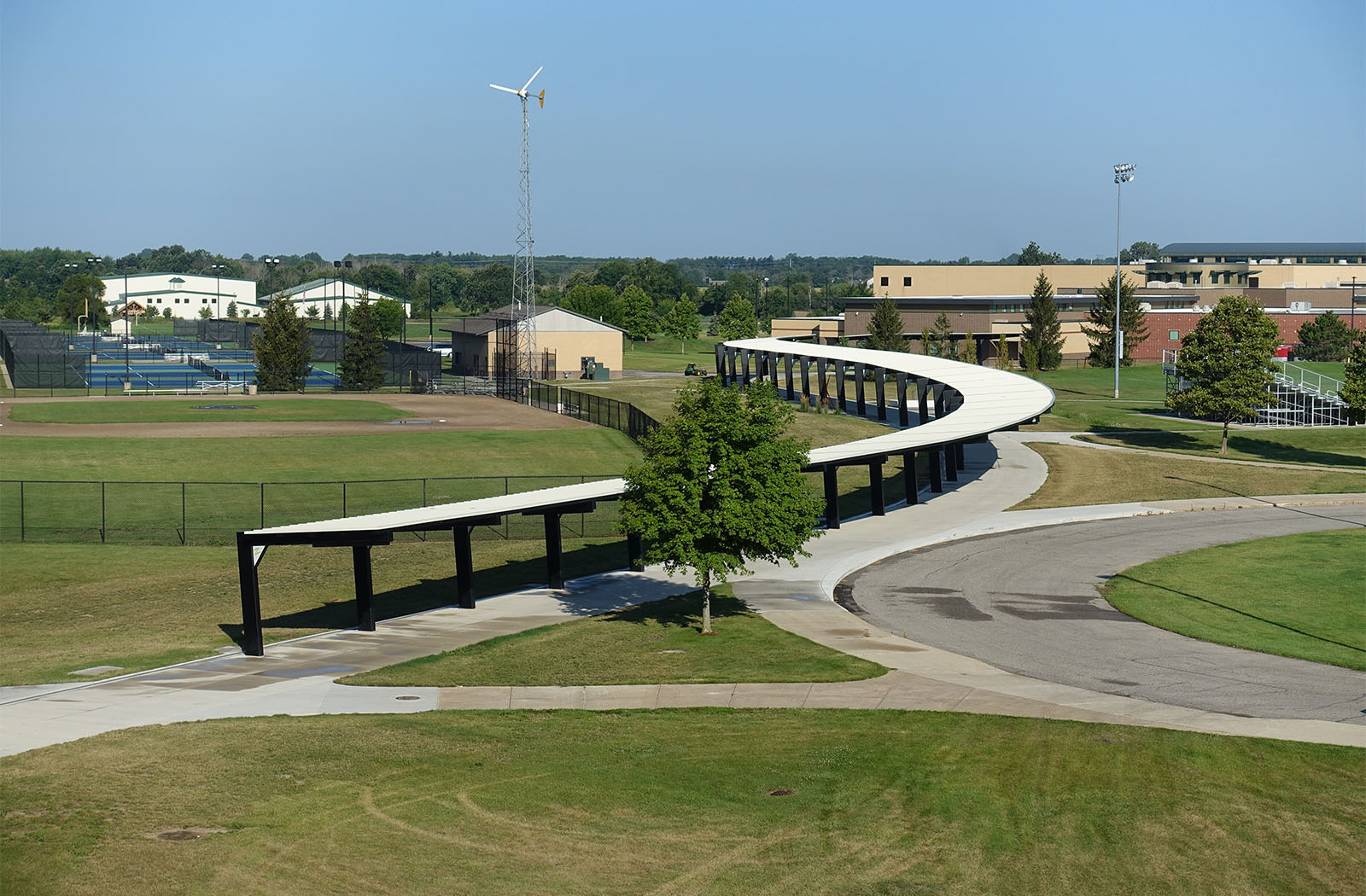 Zeeland High-xxxxxxd-x-Walkway Covers-Education
